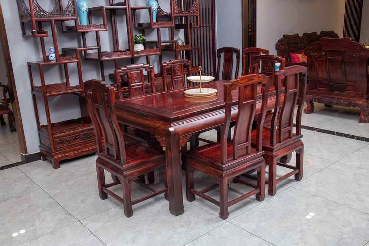 上海本地纯红木家具设计特色实木家具卖